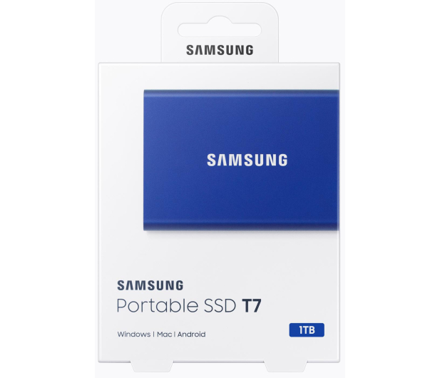 SAMSUNG T7 USB 3.2 1TB Niebieski MU-PC1T0H/WW - 562874 - zdjęcie 8